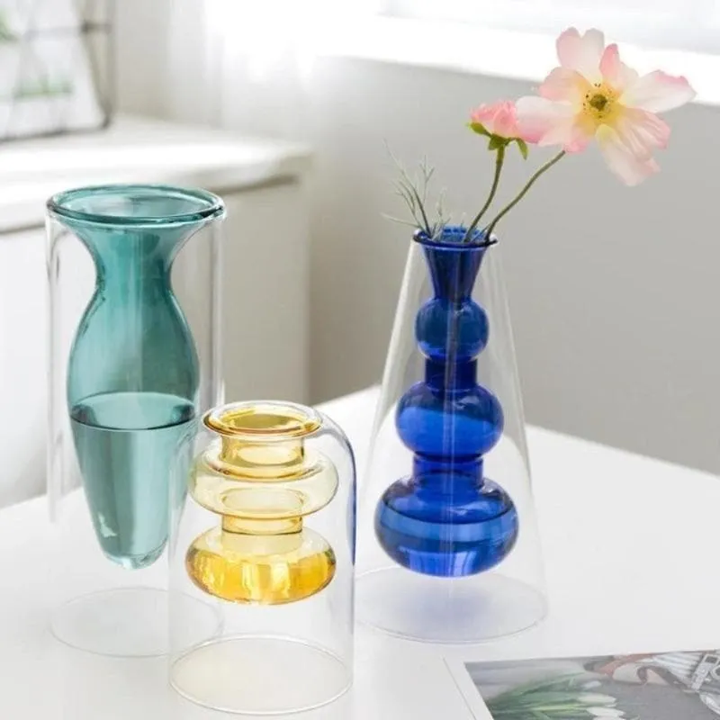 Crystal Glass Hydroponic Vase