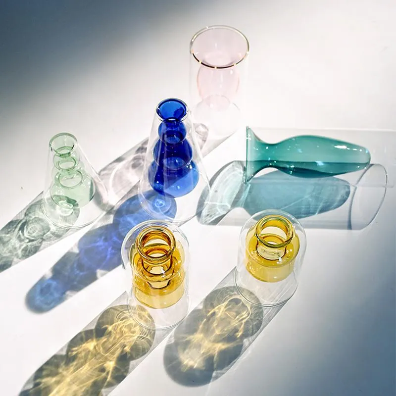 Crystal Glass Hydroponic Vase