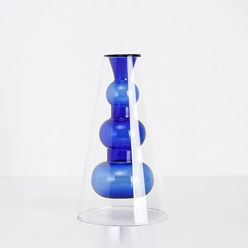 Crystal Glass Hydroponic Vase