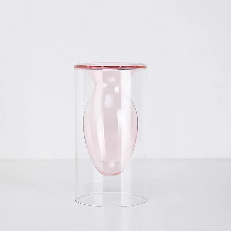 Crystal Glass Hydroponic Vase