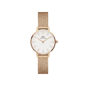 Daniel Wellington Petite 24mm Pressed Melrose White Watch DW00100447