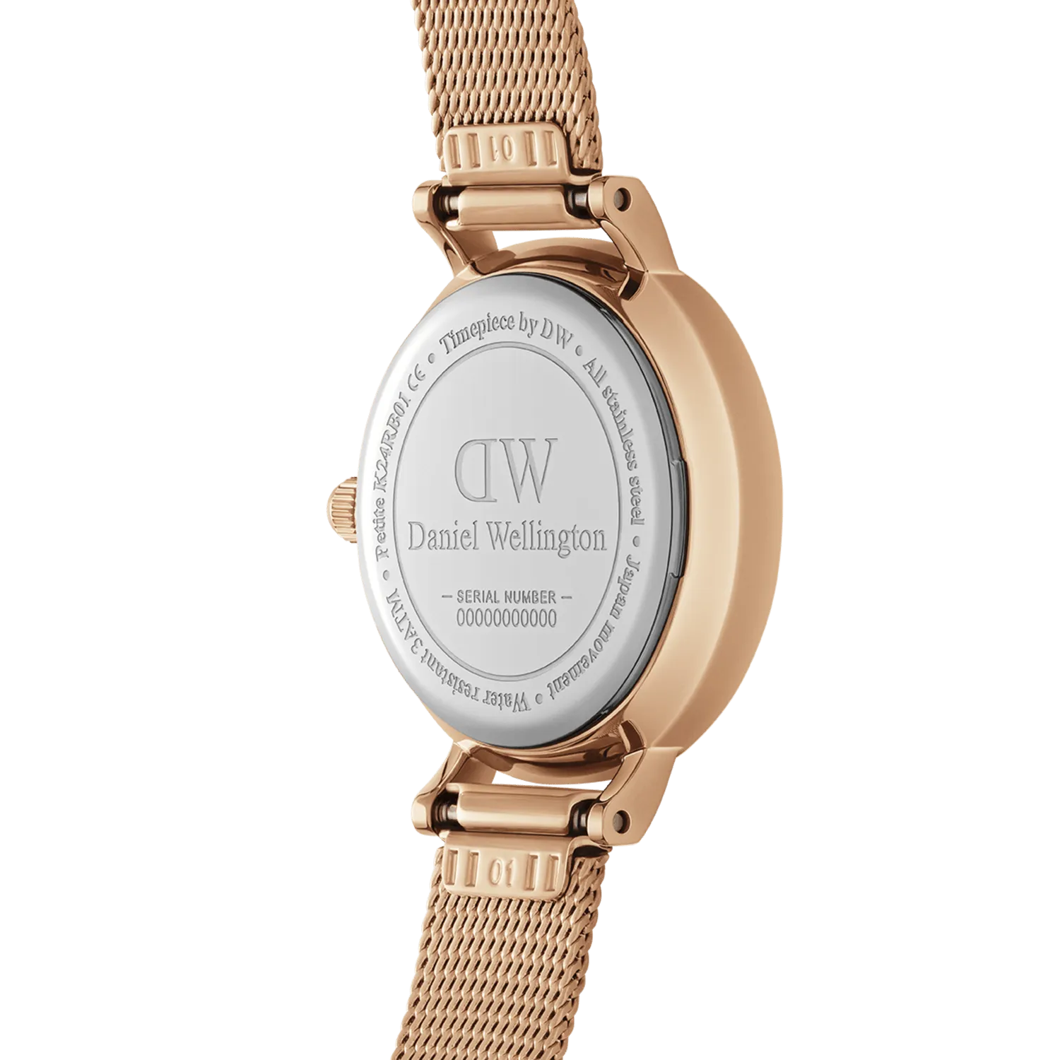 Daniel Wellington Petite 24mm Pressed Melrose White Watch DW00100447