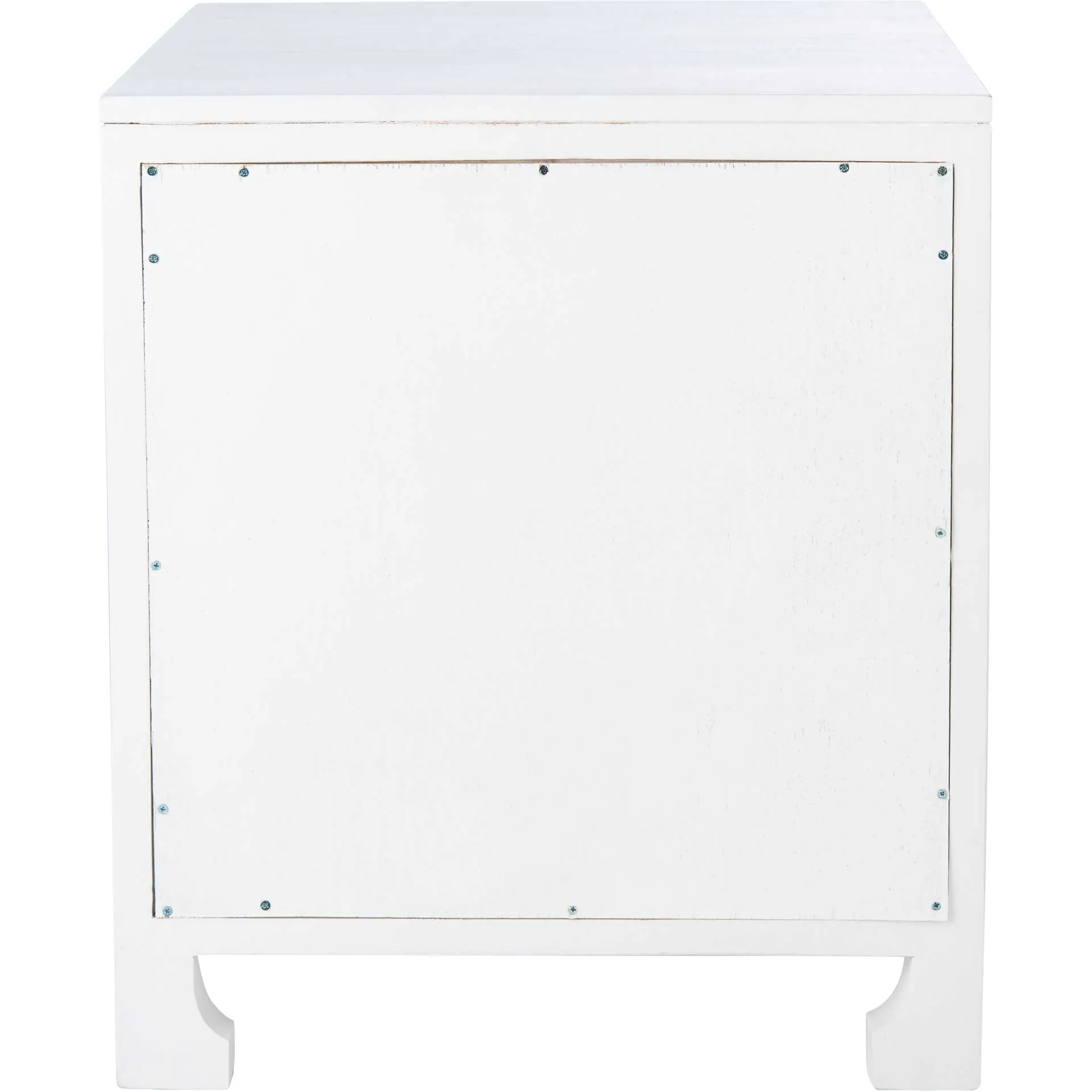 Daphne 1 Drawer 1 Door Nightstand White/Natural