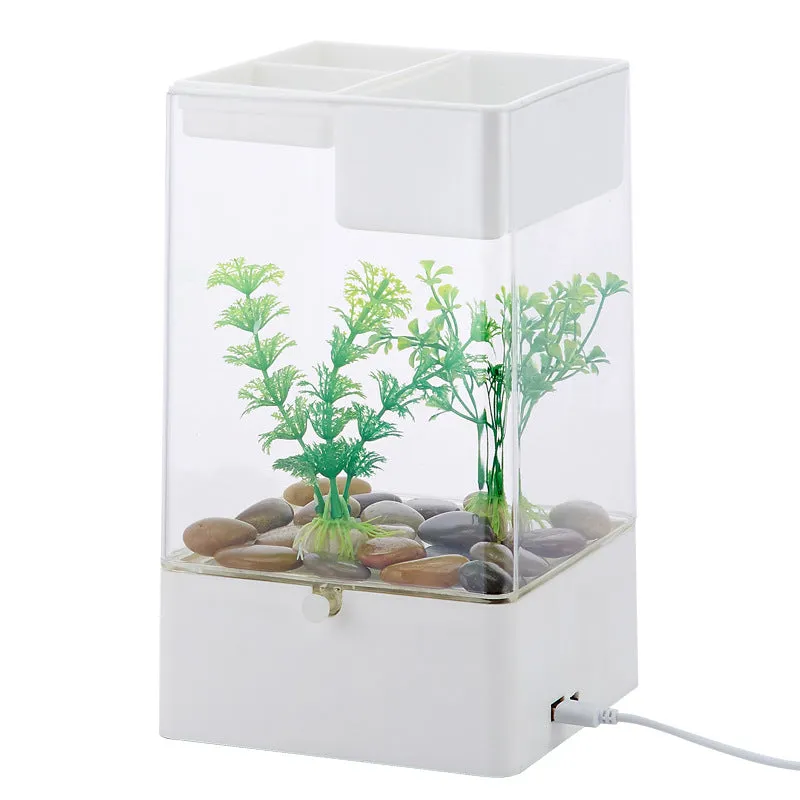Desktop Acrylic Transparent Fish Tank