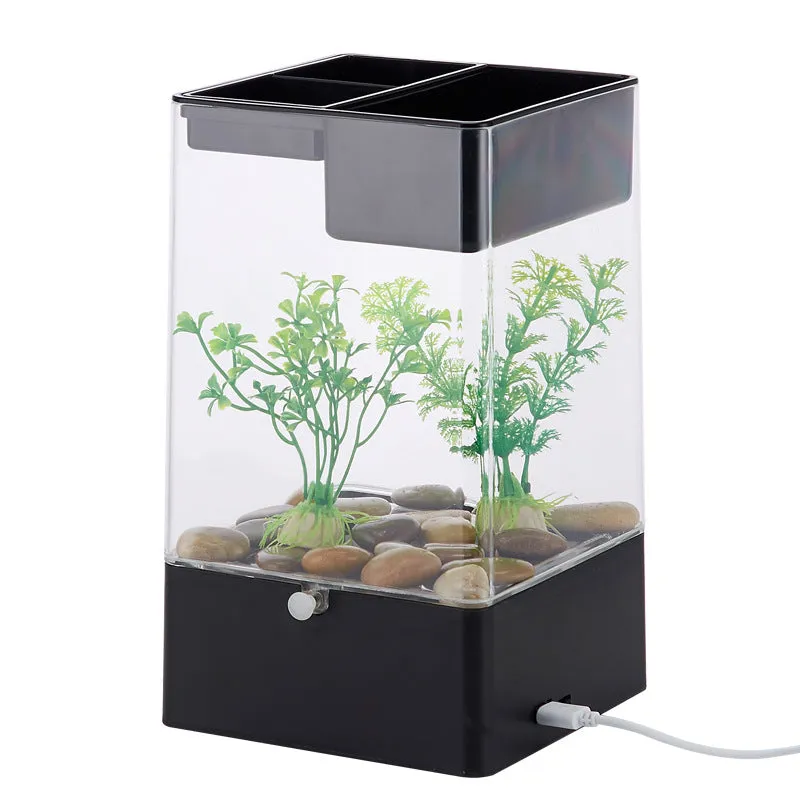 Desktop Acrylic Transparent Fish Tank