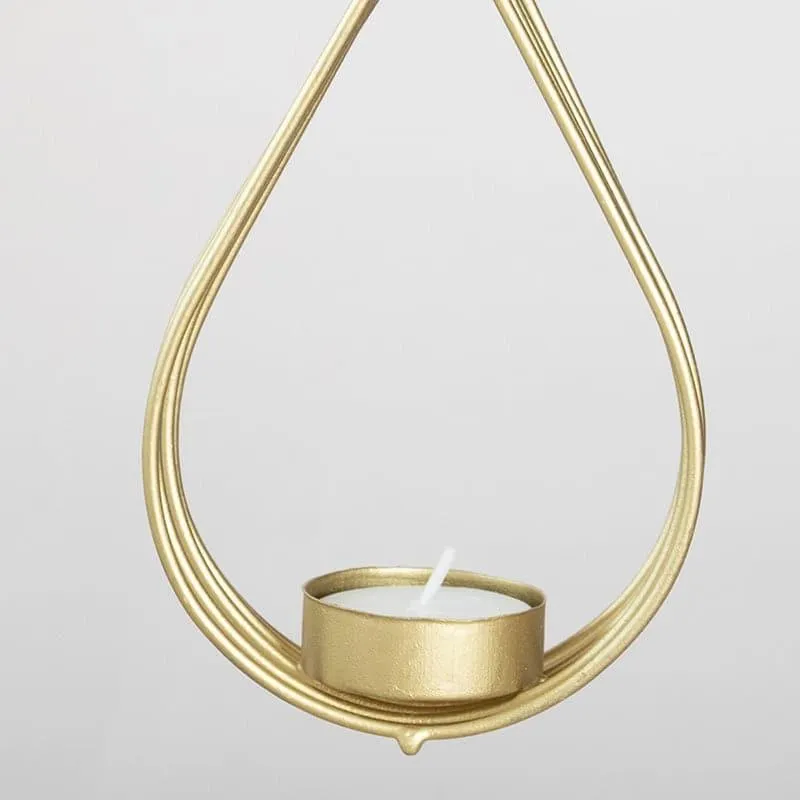 Double Bud Tealight Candle Holder
