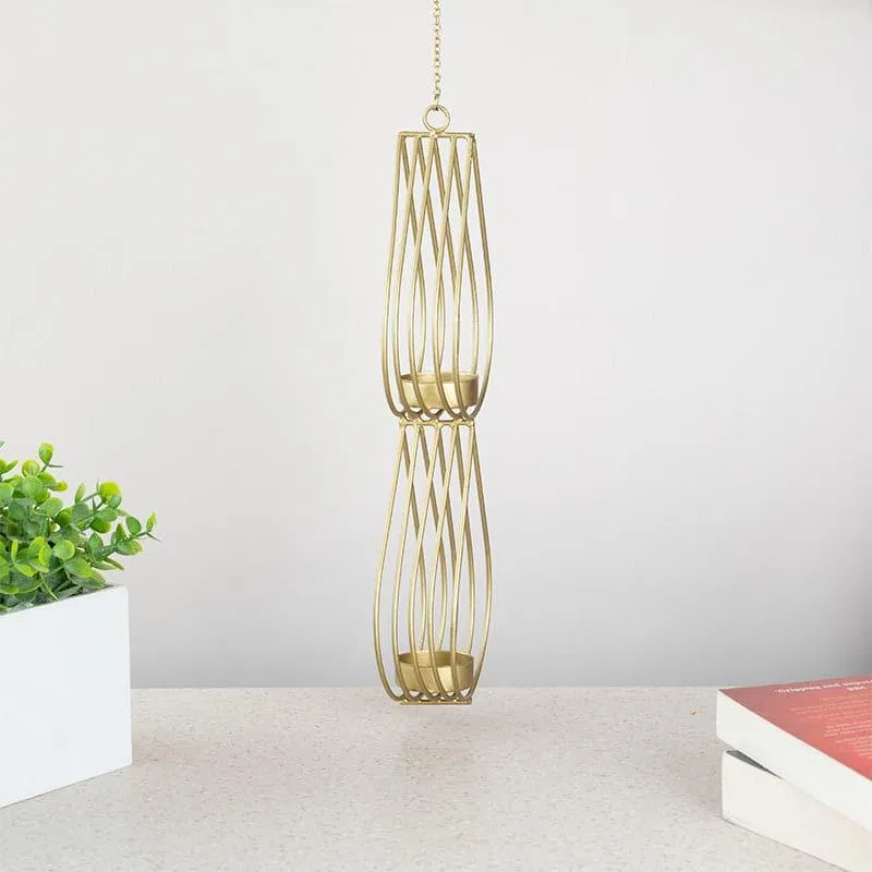 Double Bud Tealight Candle Holder