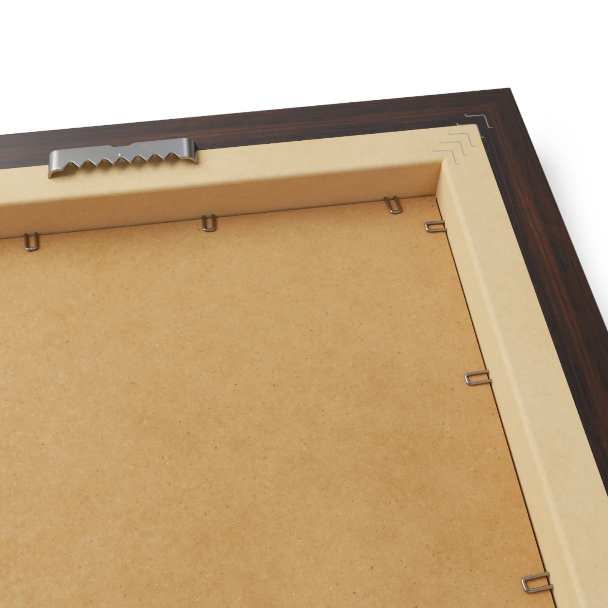 Eco-Chic Luxe Vertical Art Print with Sustainable MDF Frame
