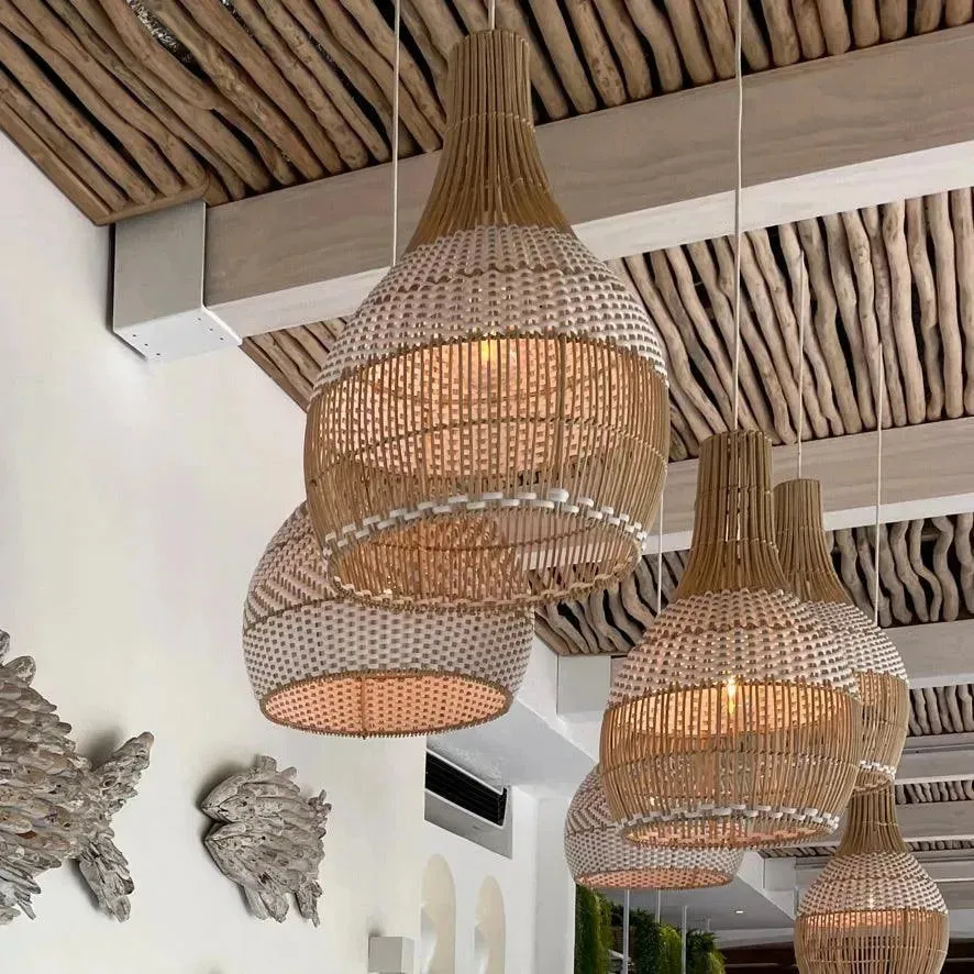 Effie Rattan Lampshade M