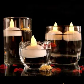 Eswarr Electricals Floating Sensor LED Candlelight - Illuminate Moments with Sublime Sophistication - Pack of 36