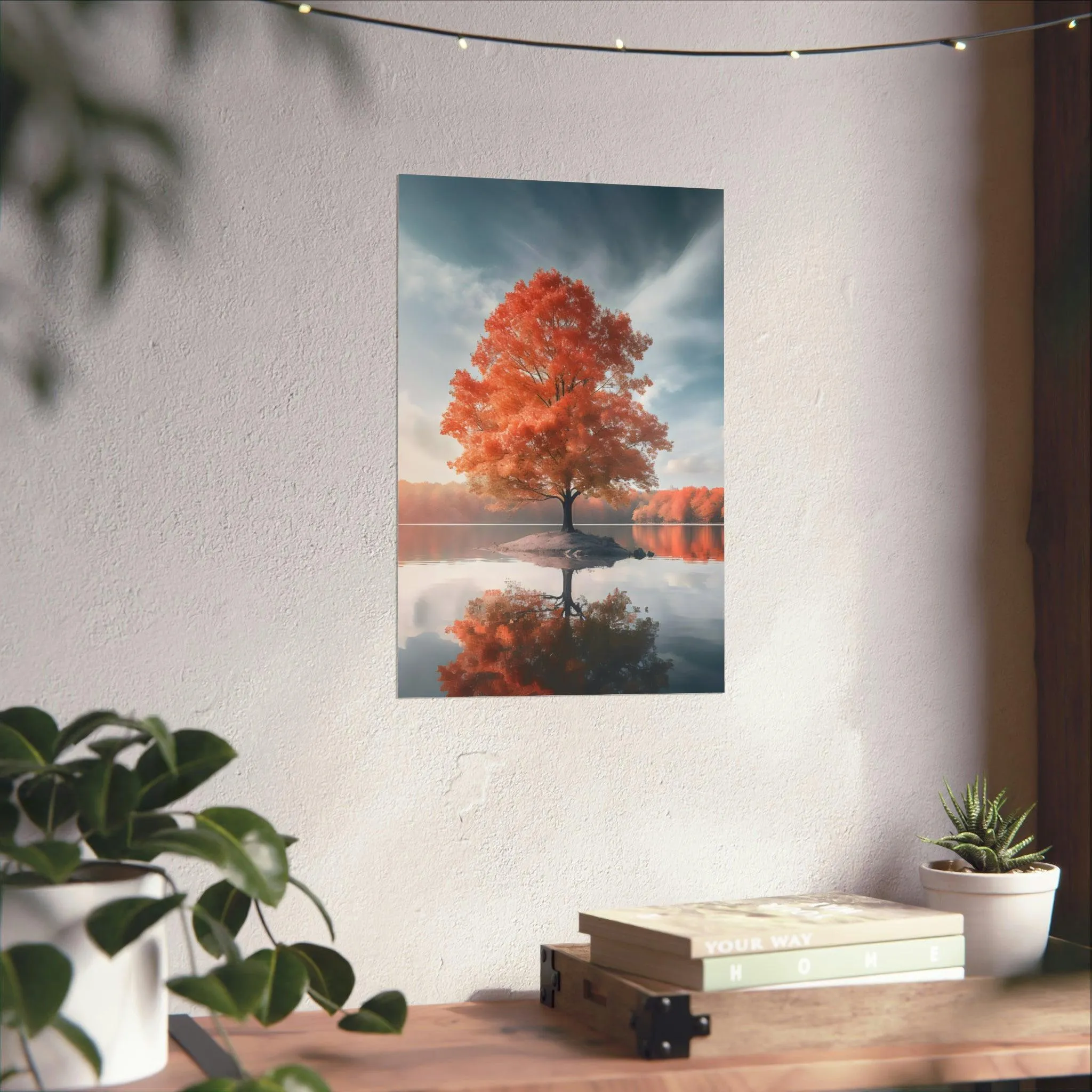 Fall Vertical Posters Home Decor Fall Wall Art Fall Poster Wall Decor Fall Plant Art Autumn Decor - Office Wall Art Thanksgiving Print