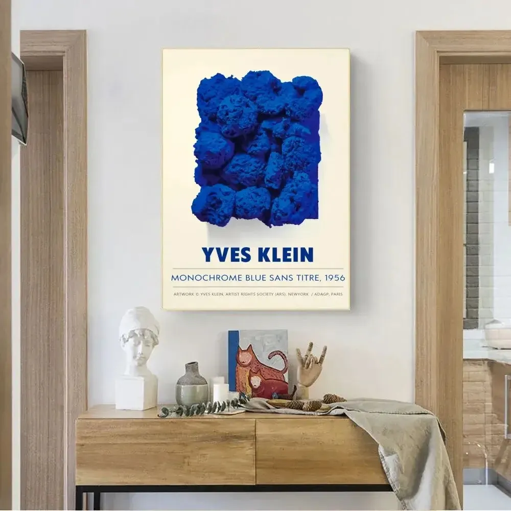 Famous Yves Klein Inspired Posters