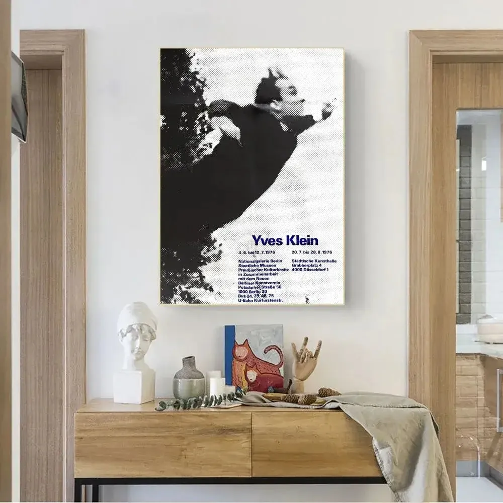 Famous Yves Klein Inspired Posters