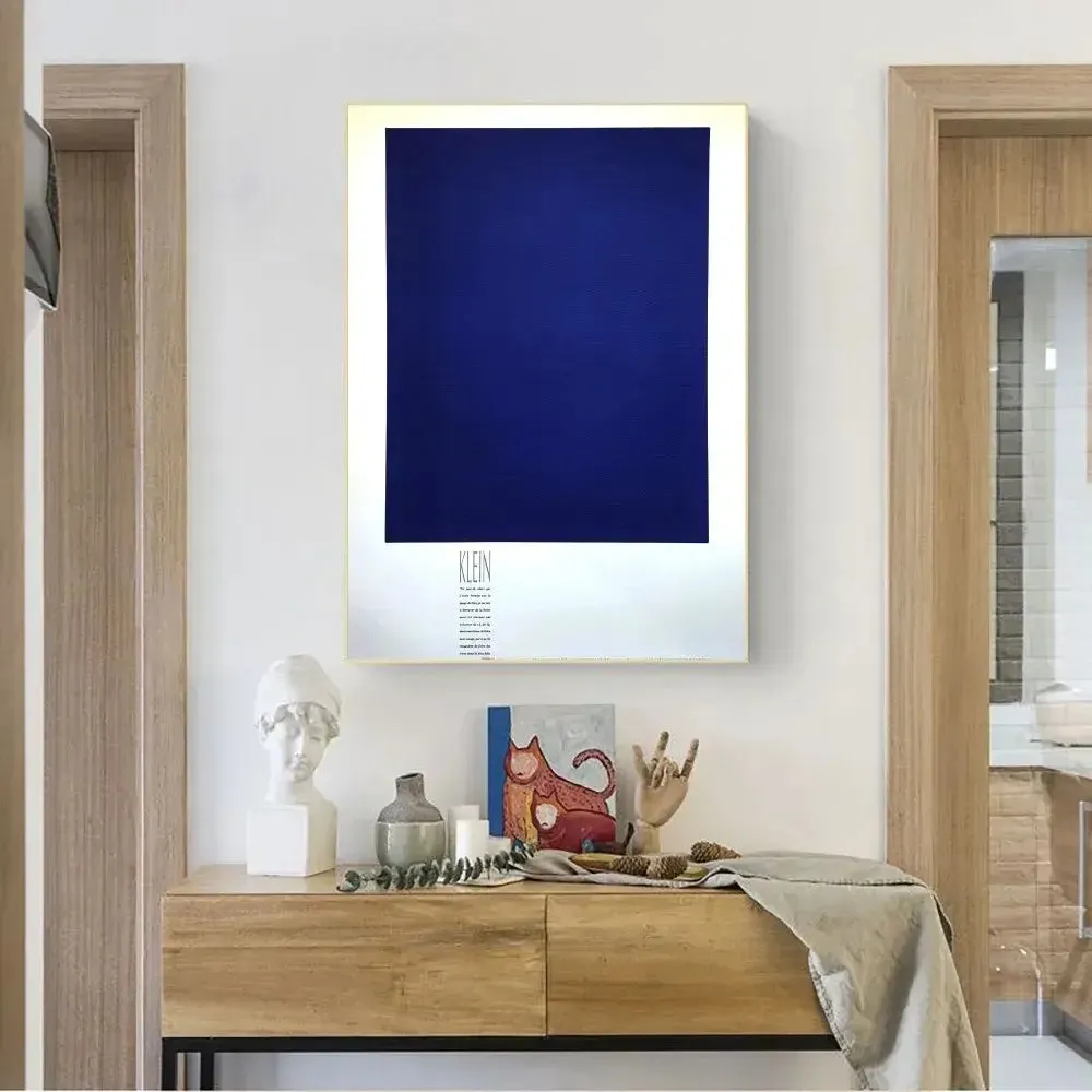 Famous Yves Klein Inspired Posters