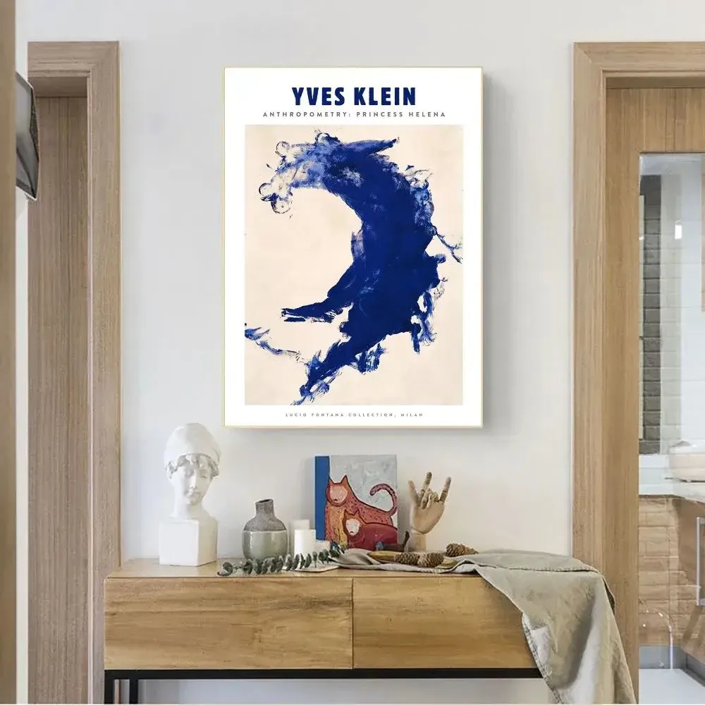 Famous Yves Klein Inspired Posters