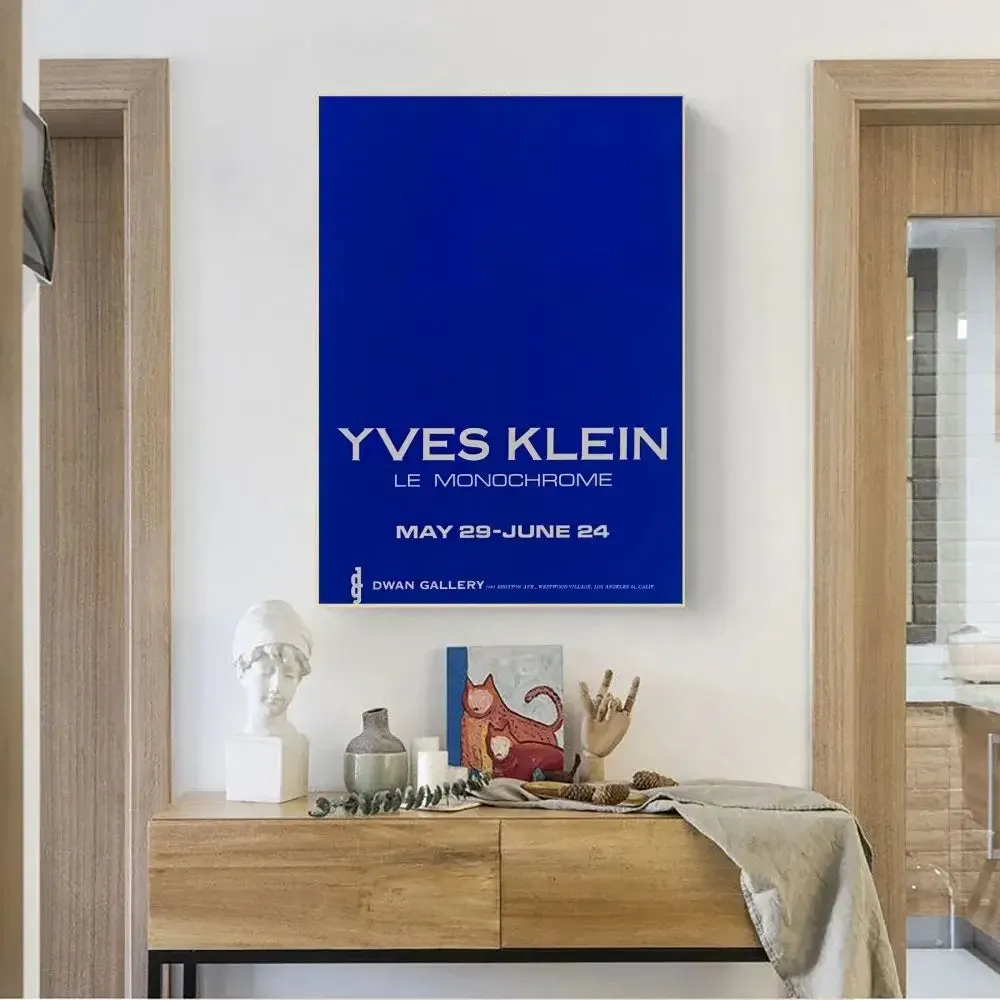 Famous Yves Klein Inspired Posters