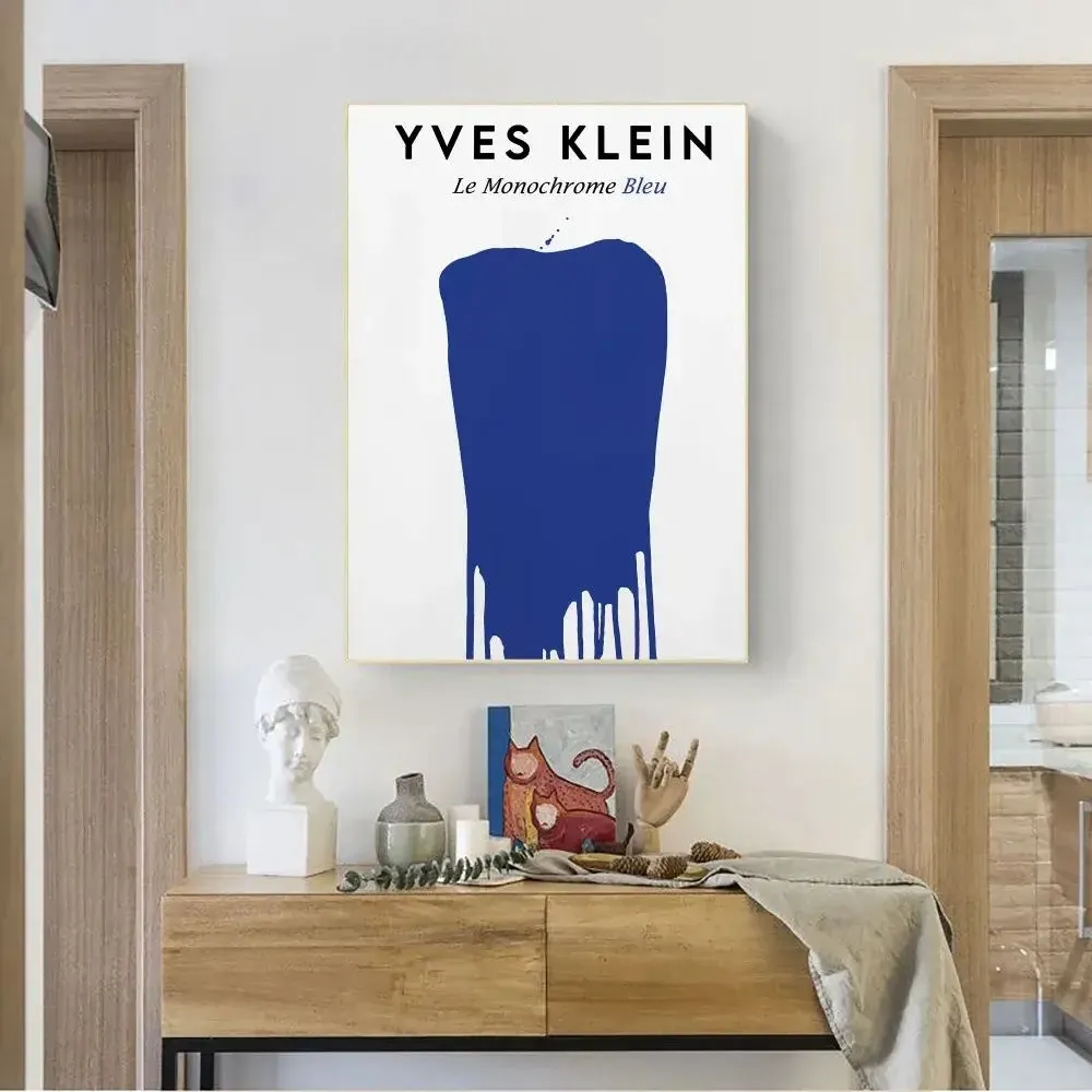 Famous Yves Klein Inspired Posters
