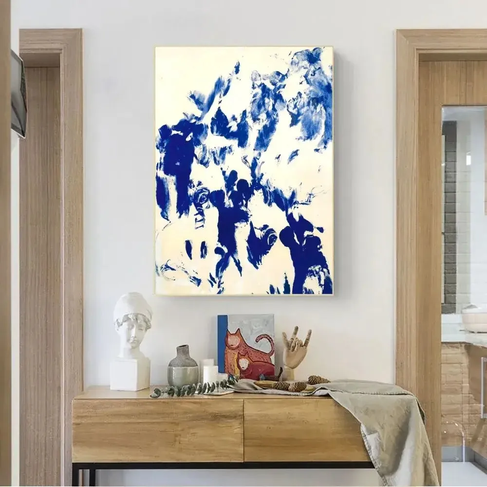 Famous Yves Klein Inspired Posters