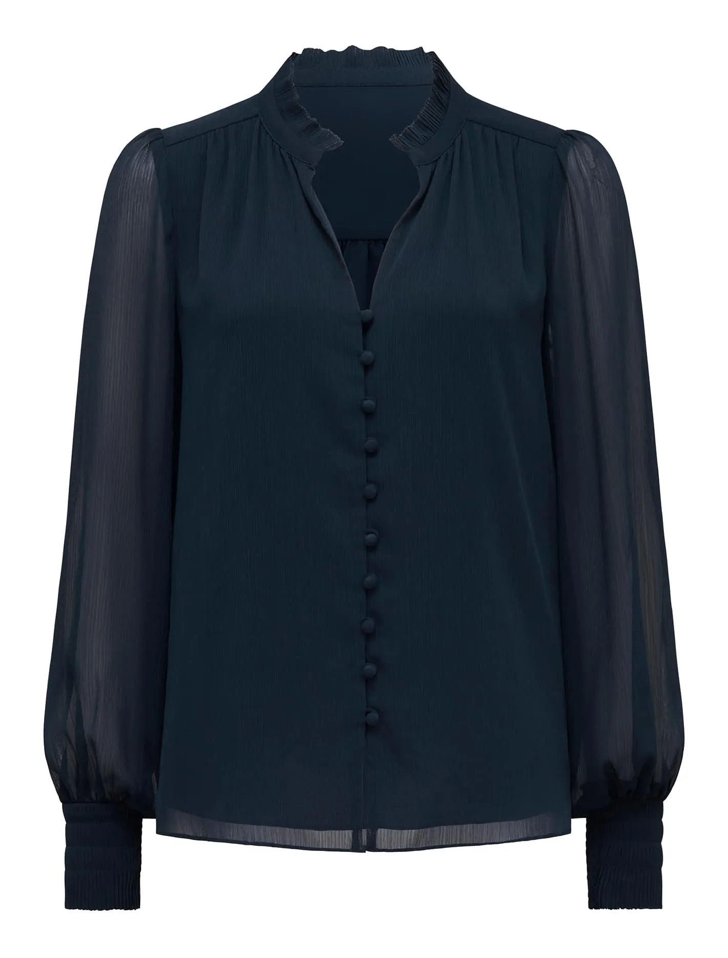Flora Fluted Pleat Blouse