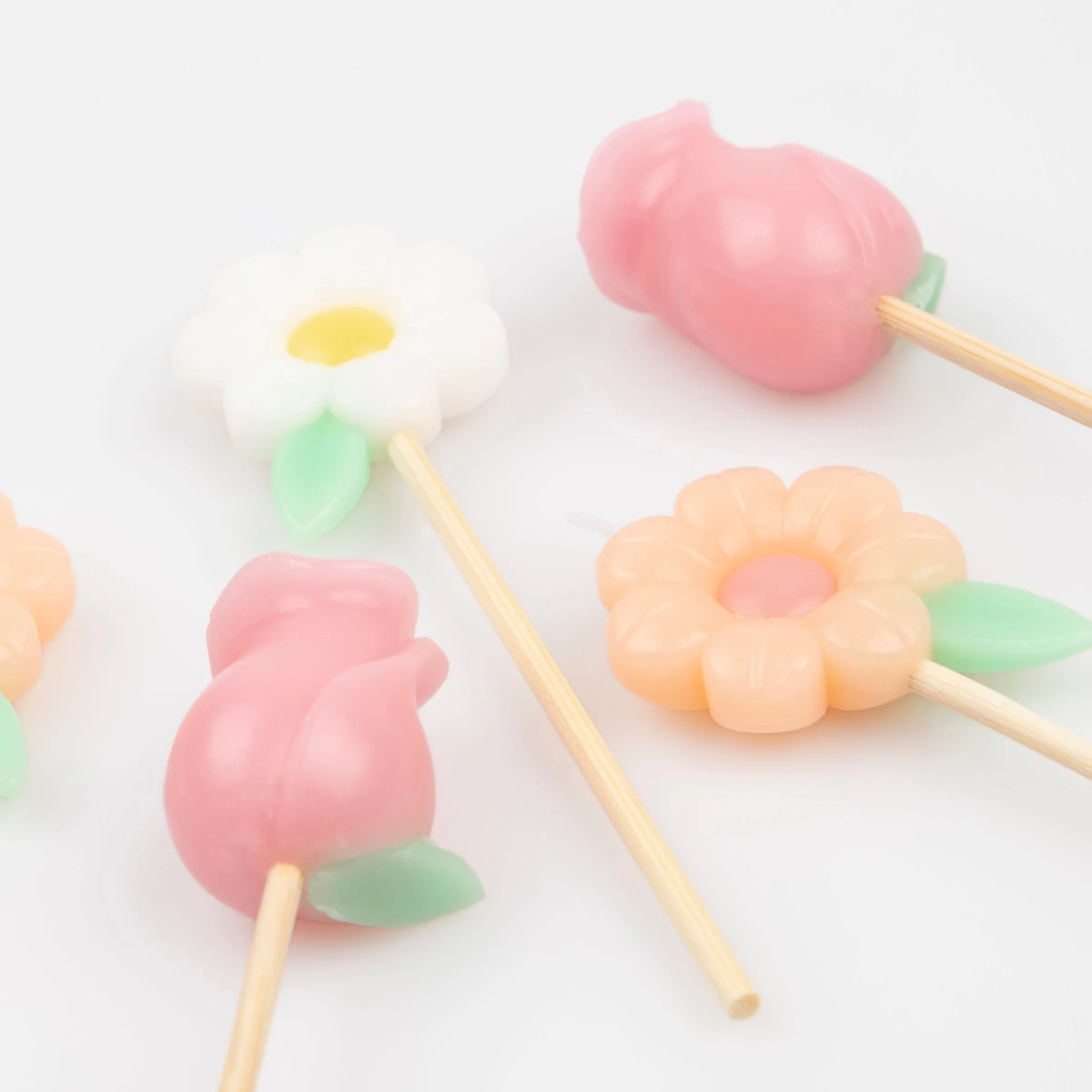 Flower Garden Candles (x 9)