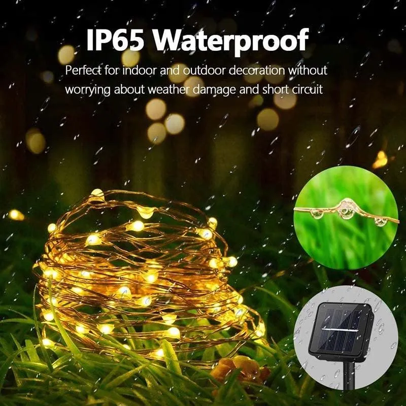 Garden Fairy Lights – Solar Powered Decorative Outdoor Lighting
