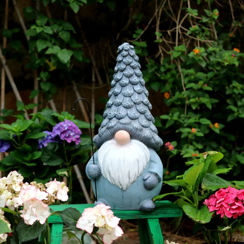 Garden Figure Sculpture Statues, Little Man Statue for Garden Ornaments, Garden Decoration Ideas, Villa Courtyard Decor, Outdoor Garden Decoration