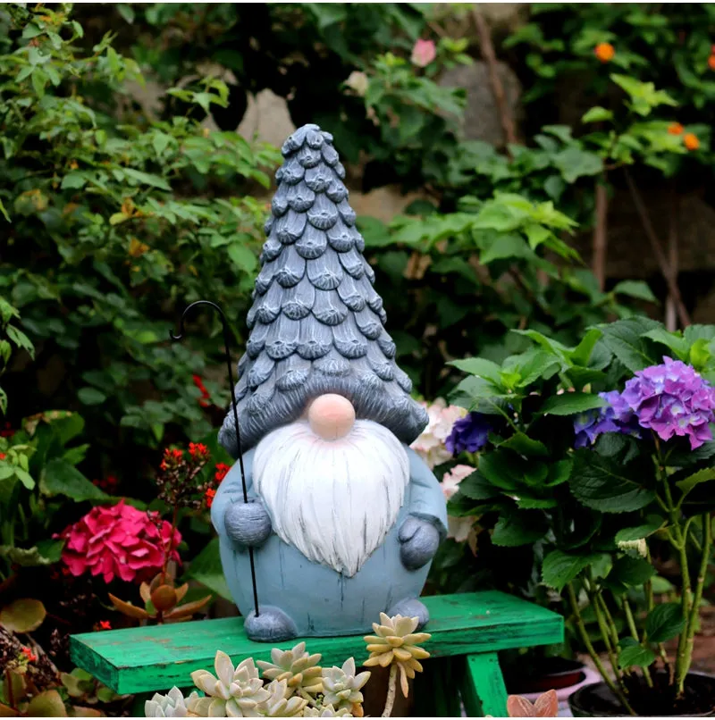 Garden Figure Sculpture Statues, Little Man Statue for Garden Ornaments, Garden Decoration Ideas, Villa Courtyard Decor, Outdoor Garden Decoration