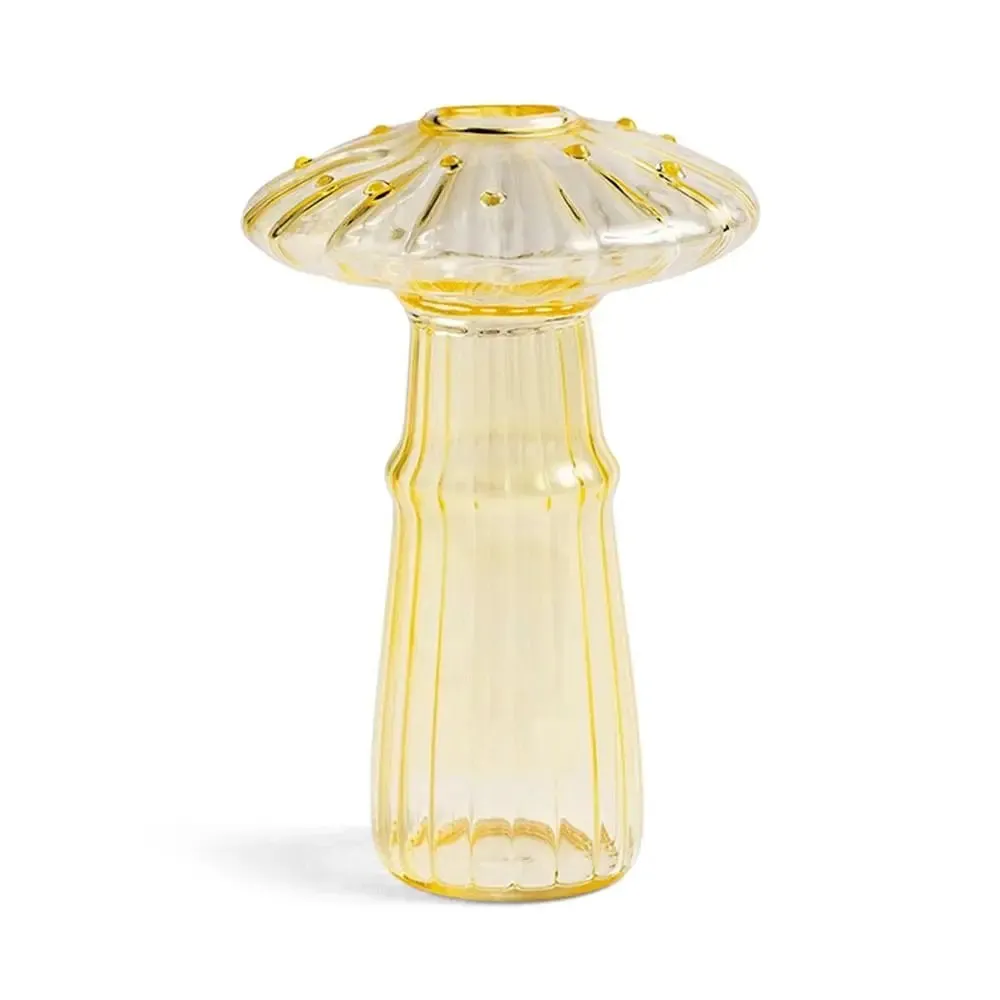 Glass Mushroom Vase