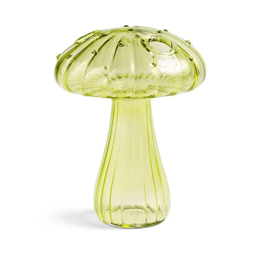 Glass Mushroom Vase