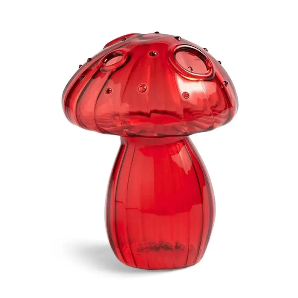 Glass Mushroom Vase