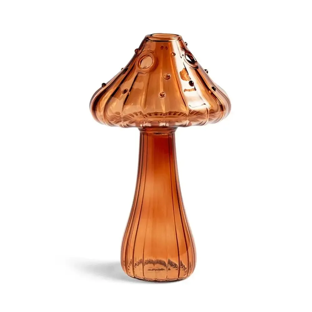 Glass Mushroom Vase