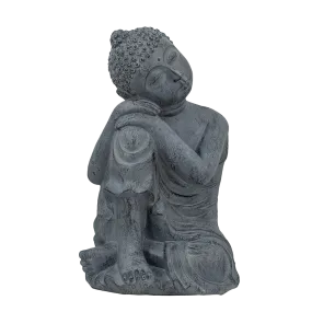 Gray Resting Buddha Statue