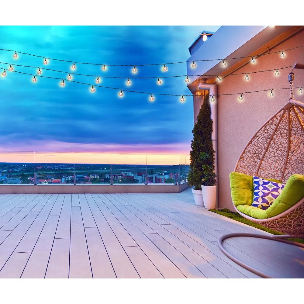 Grundig Warm White Solar LED String Lights | 100 Lights