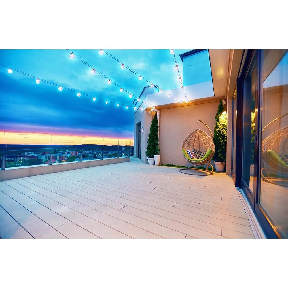 Grundig Warm White Solar LED String Lights | 100 Lights