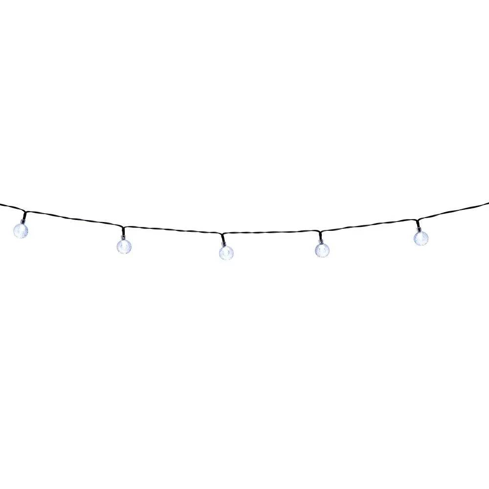 Grundig Warm White Solar LED String Lights | 100 Lights