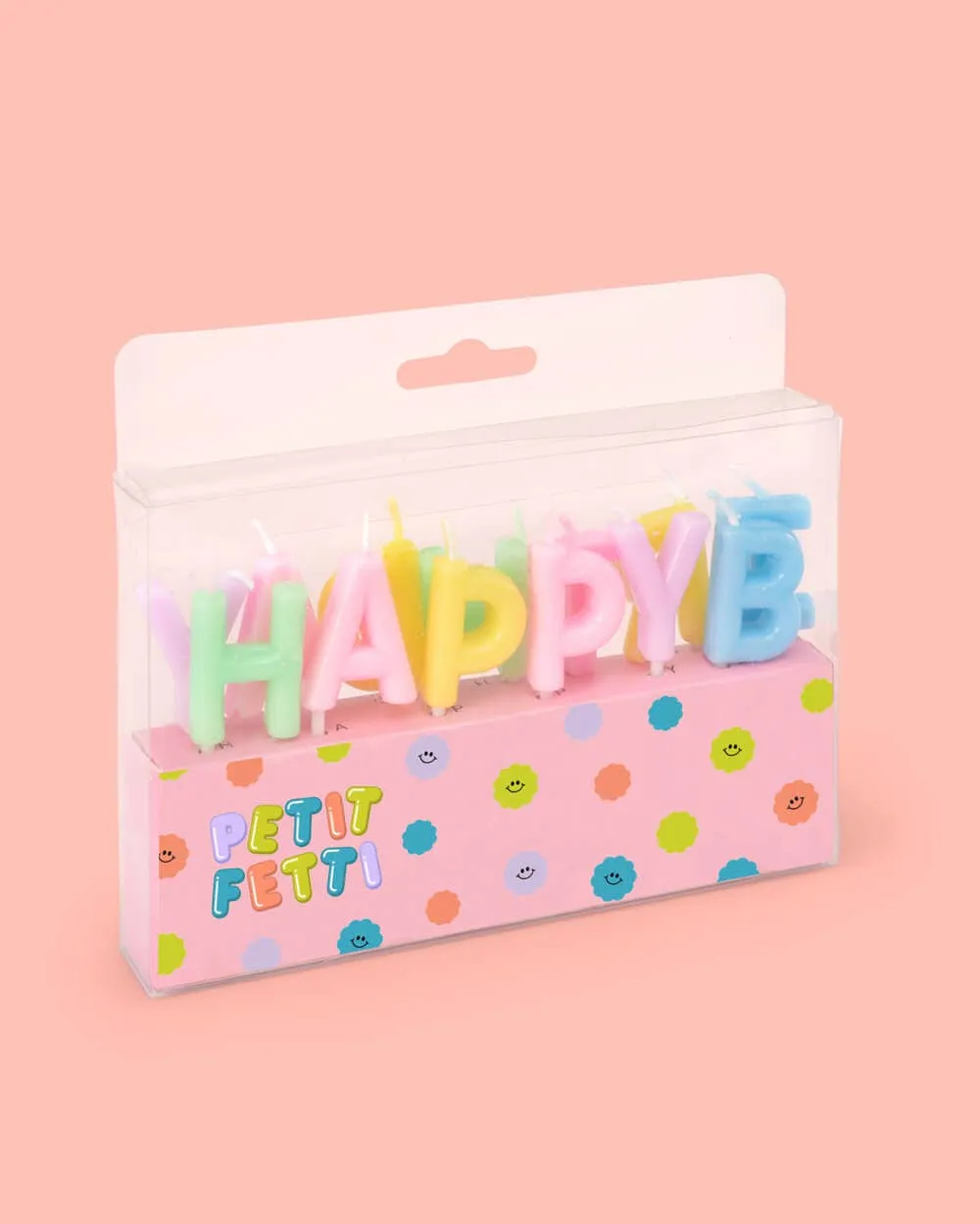 Happy Birthday Pastel Candles