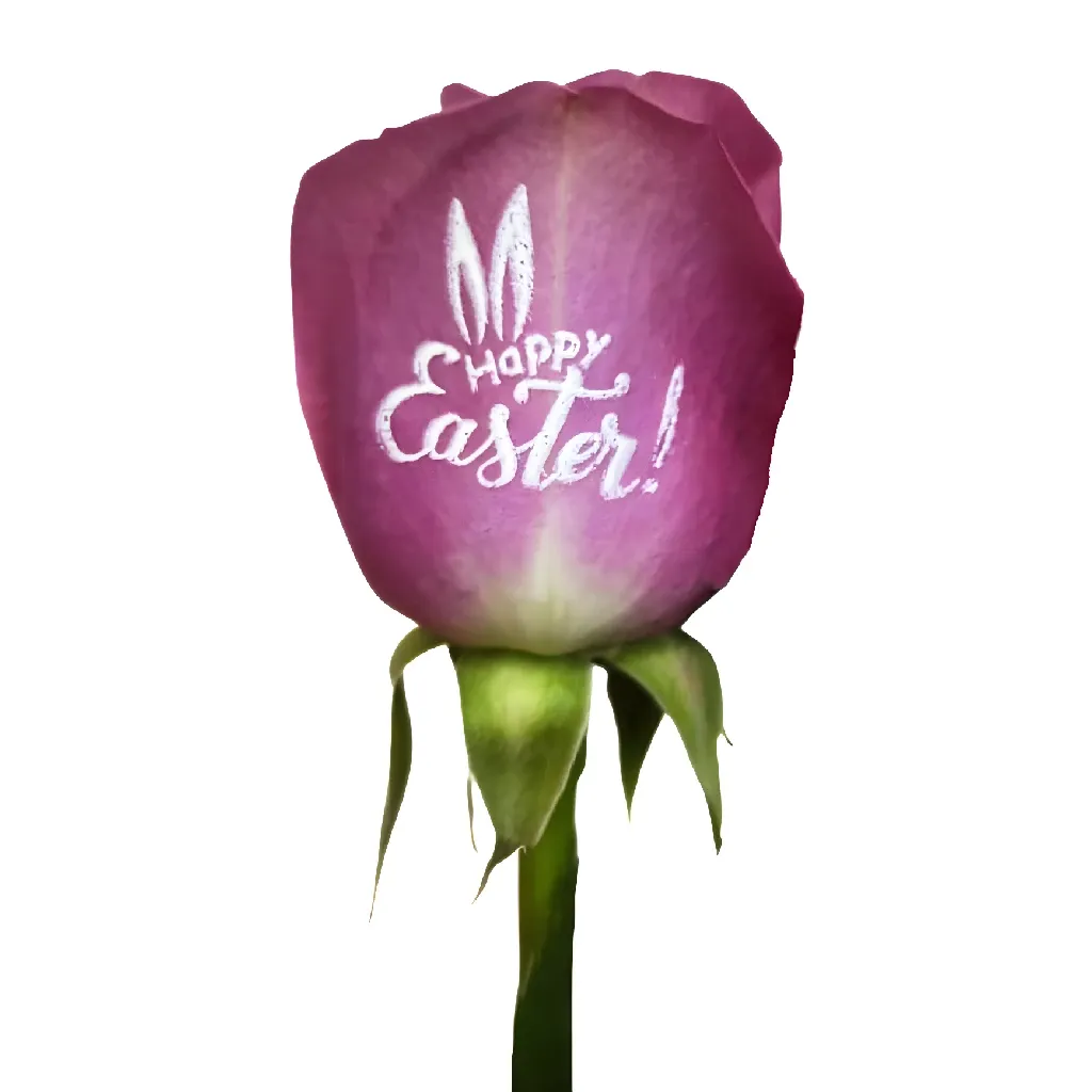 Happy Easter Personalized Roses