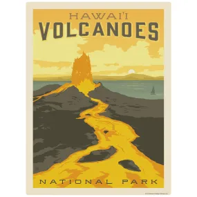 Hawaiian Volcanoes National Park Decal