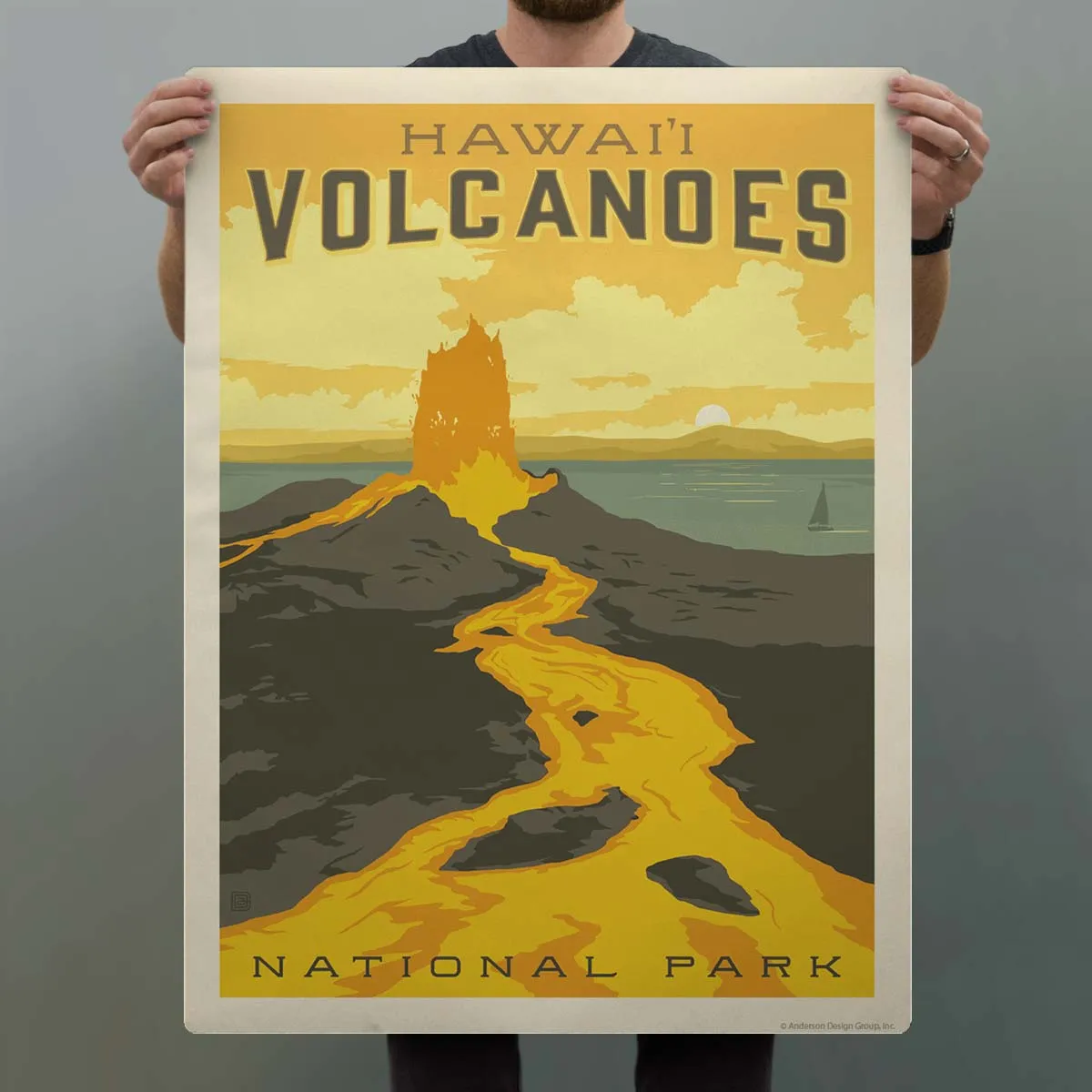 Hawaiian Volcanoes National Park Decal