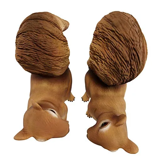 High-Quality Resin Squirrel Garden Ornament Suitable for Decoration With No Need for Maintenance