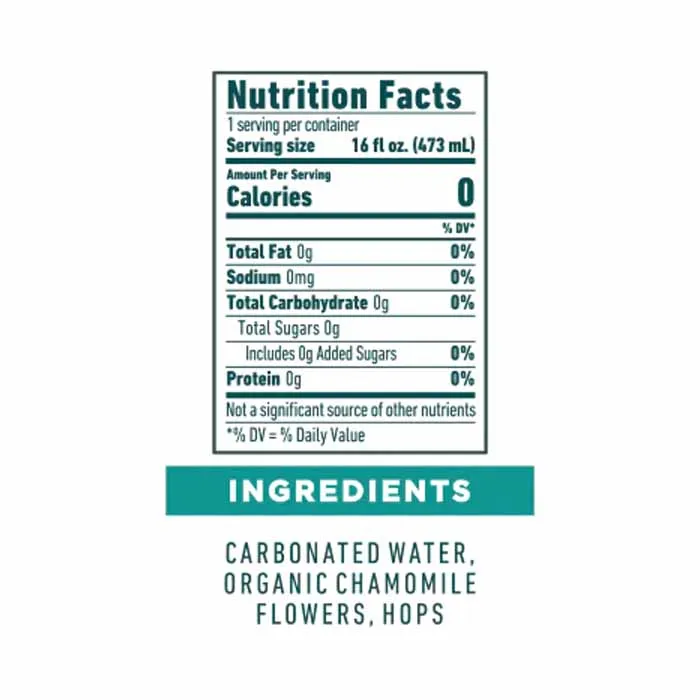 Hoplark - Tea Calm Chamomile, 16fo - Pack of 12