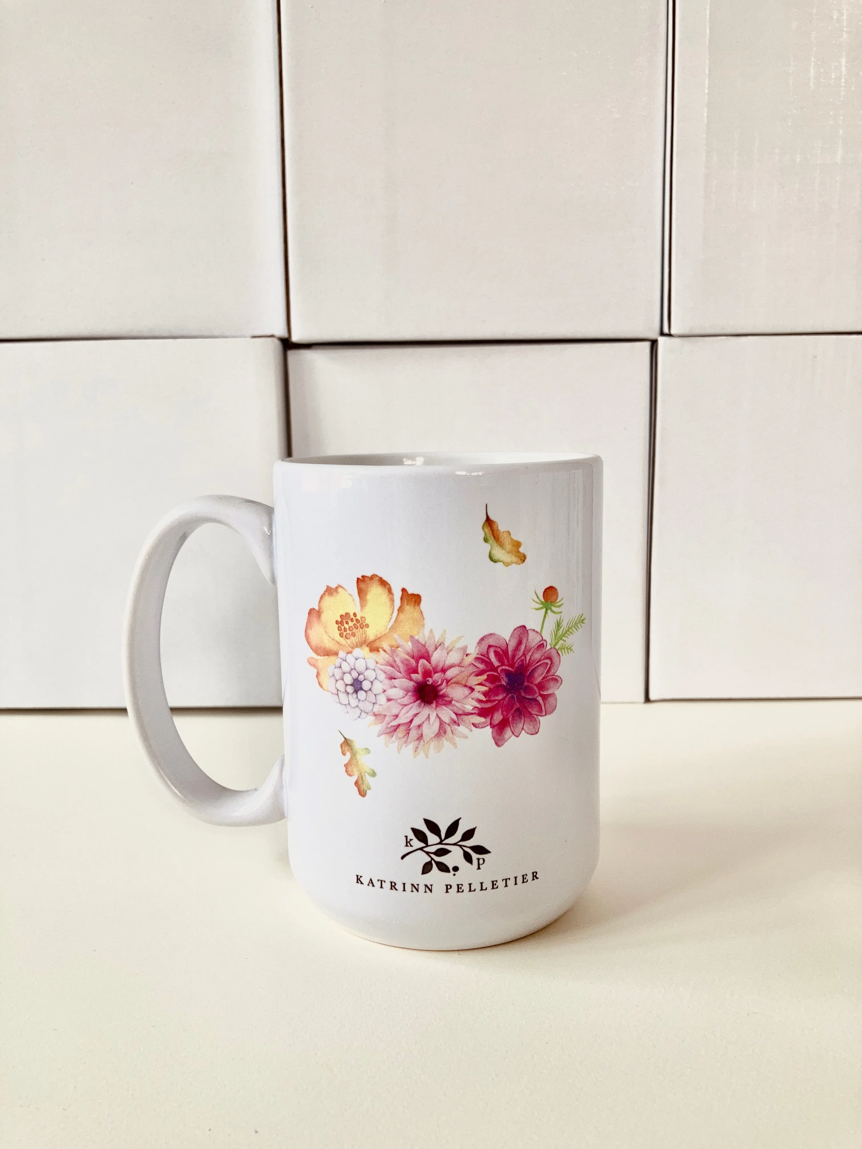 Illustrated mug Katrinn Pelletier