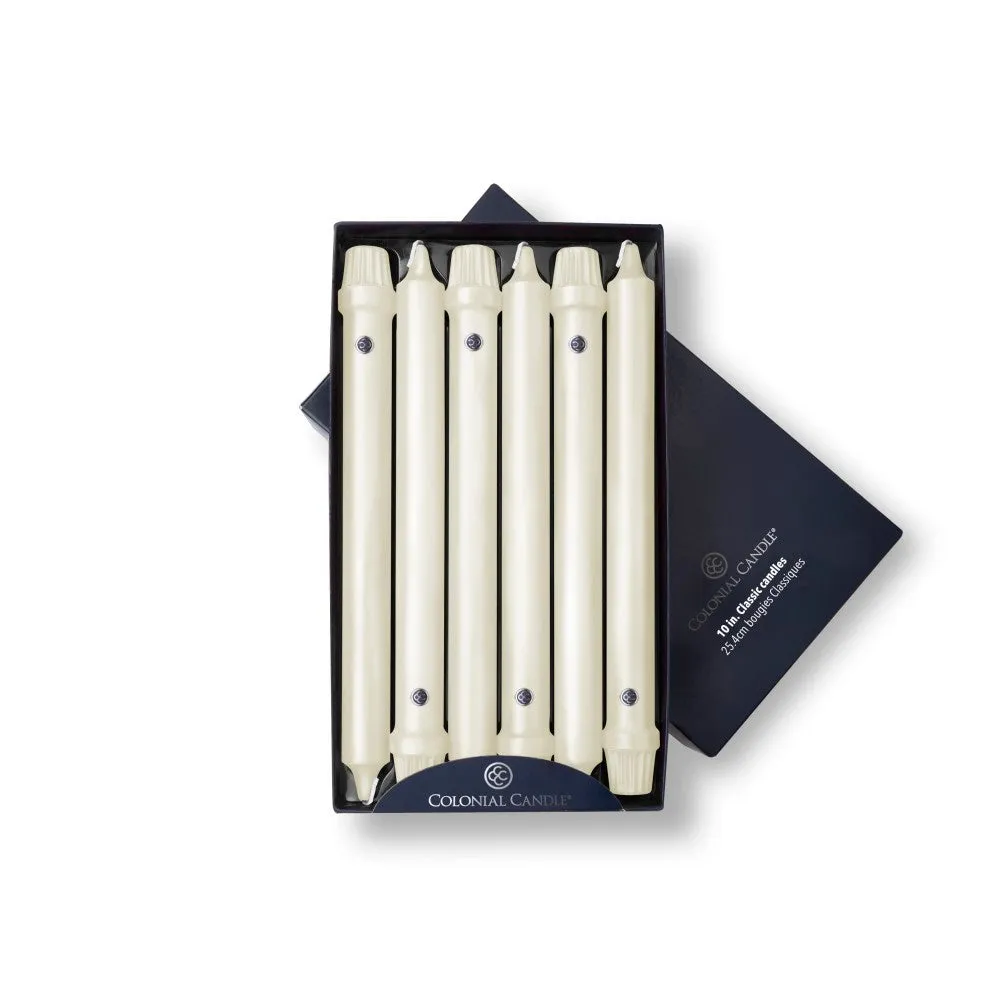 Ivory 10" Classic Taper