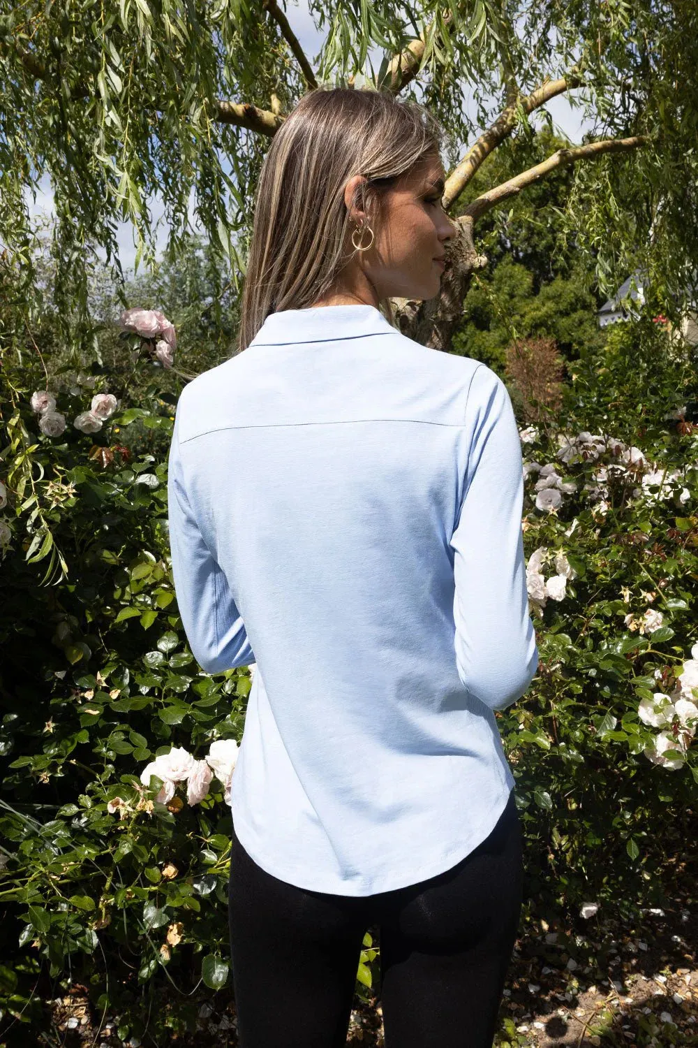 Izzy Cotton Shirt - Blue