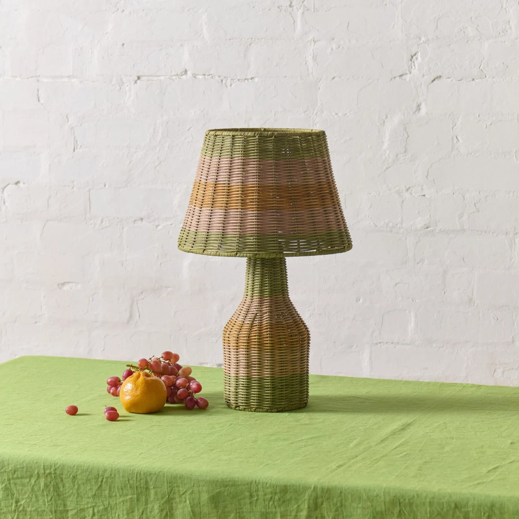 KIP & CO MENORCA RATTAN LAMP