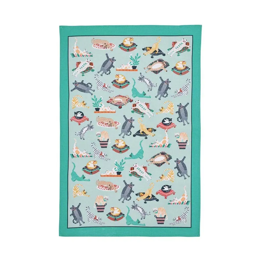 Kitty Cats Tea Towel