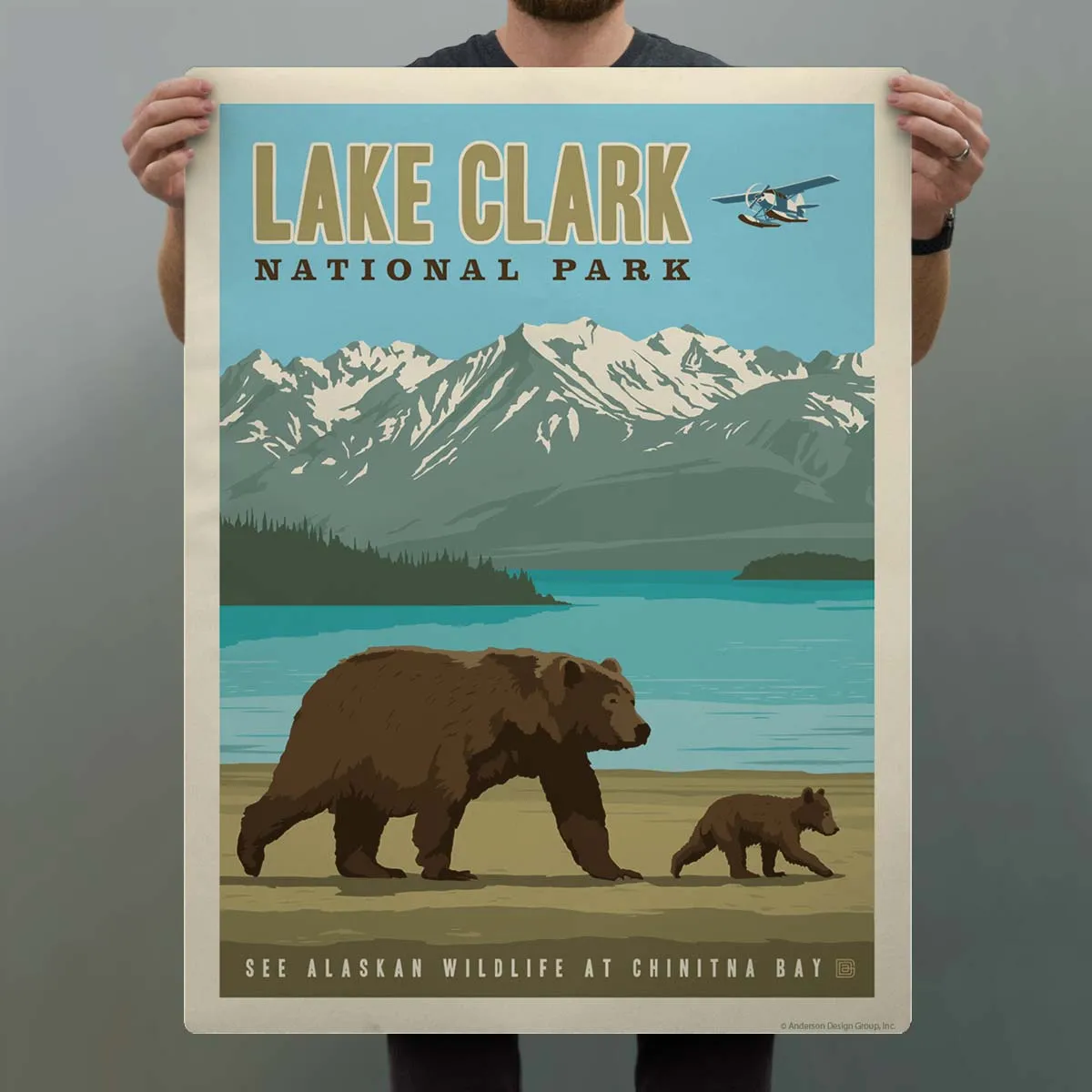 Lake Clark National Park Alaska Decal