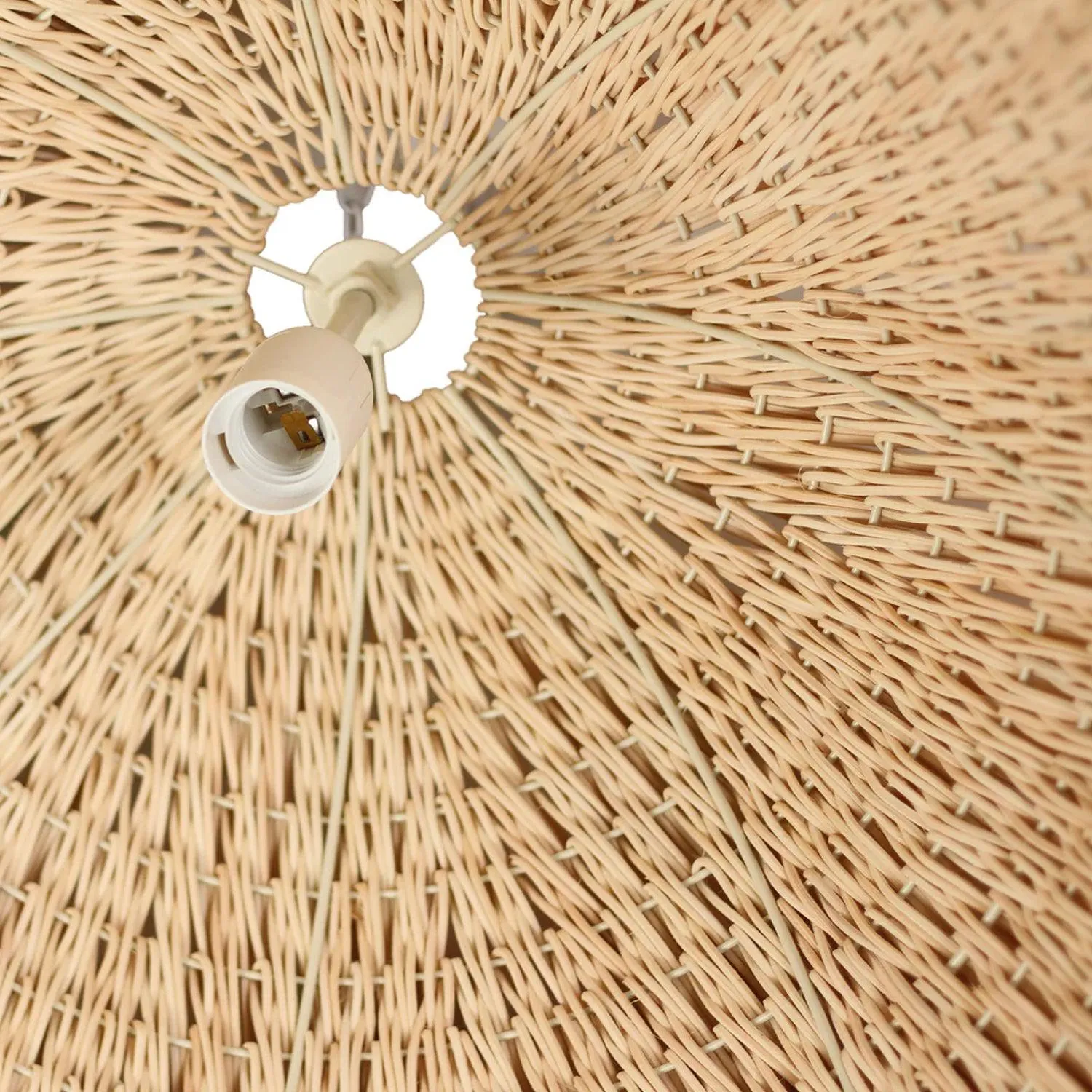 Lillian organic Rattan Pendant Light - Natural, PL0283