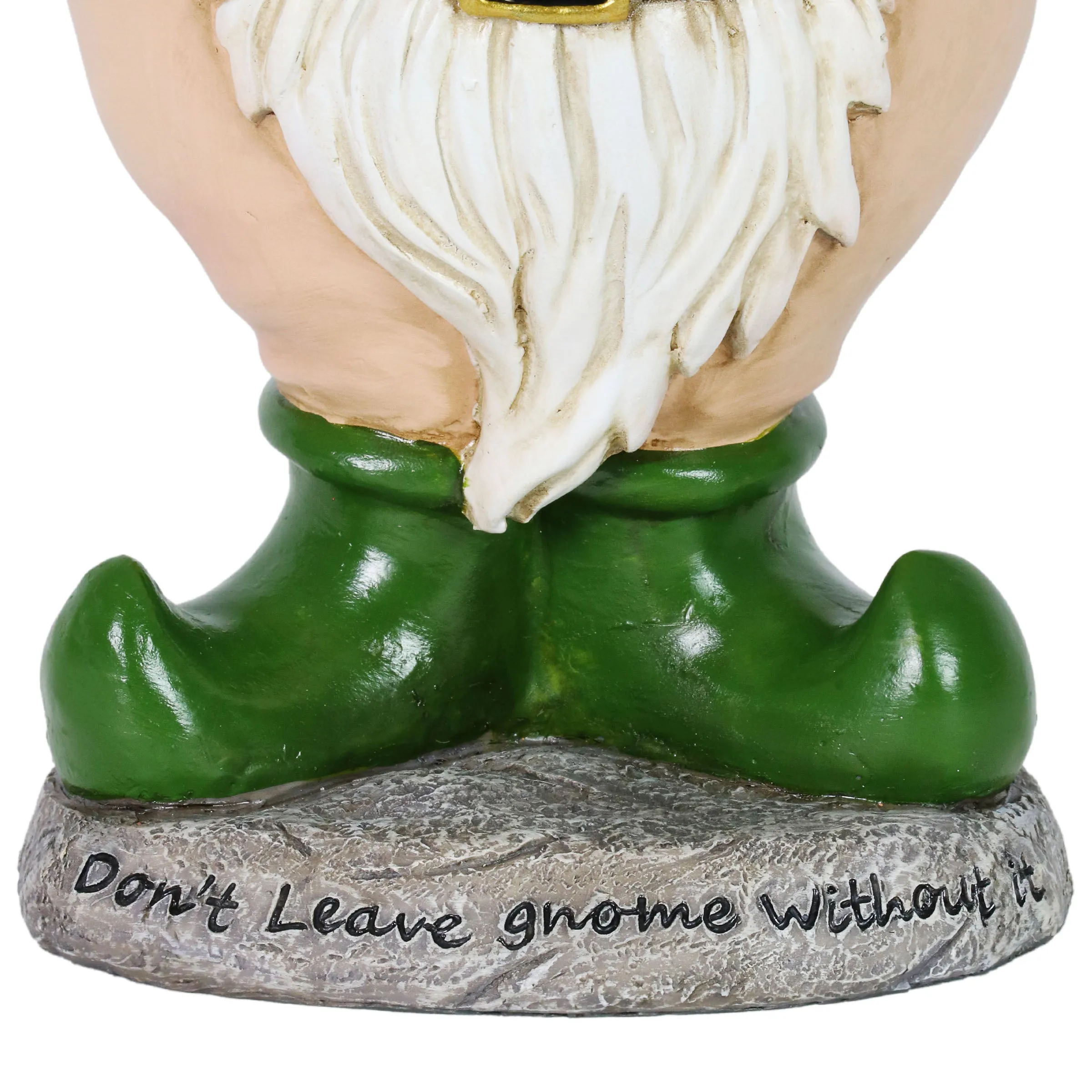 Limited Edition Good Time Patriot Pete Naked Gnome Statue, 14.5 Inches