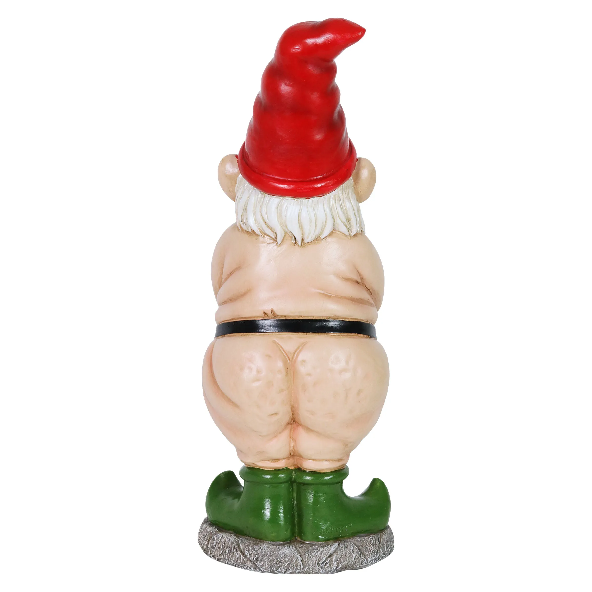 Limited Edition Good Time Patriot Pete Naked Gnome Statue, 14.5 Inches